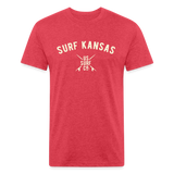 SURF KANSAS VINTAGE T-Shirt - heather red