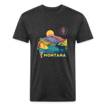 SURF MONTANA T-Shirt - heather black