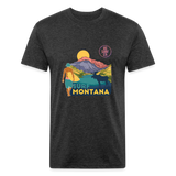 SURF MONTANA T-Shirt - heather black