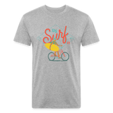SURF BIKER T-Shirt - heather gray