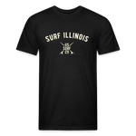 SURF ILLINOIS VINTAGE T-Shirt - black