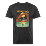 SURF LAKE POWELL T-Shirt - heather black