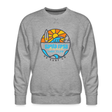 Santa Rosa Beach Men’s Premium Crewneck Sweatshirt - heather grey