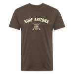 SURF ARIZONA VINTAGE T-Shirt - heather espresso