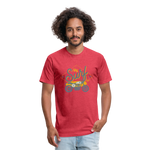 US SURF MOTO T-Shirt - heather red