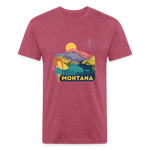 SURF MONTANA T-Shirt - heather burgundy