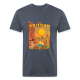 SURF ARIZONA T-Shirt - heather navy