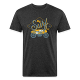 US SURF MOTO T-Shirt - heather black