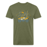 US SURF MOTO T-Shirt - heather military green