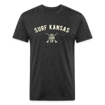 SURF KANSAS VINTAGE T-Shirt - heather black