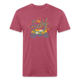 US SURF MOTO T-Shirt - heather burgundy