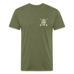 US SURF Co Surf LAKE POWELL 2-sided T-Shirt (dark) - heather military green
