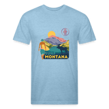 SURF MONTANA T-Shirt - heather blue