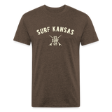 SURF KANSAS VINTAGE T-Shirt - heather espresso