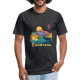 SURF MONTANA T-Shirt - heather black