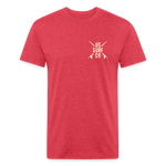 US SURF Co Surf LAKE POWELL 2-sided T-Shirt (dark) - heather red