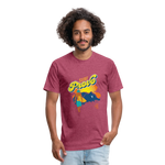 SURF PROVO T-Shirt - heather burgundy