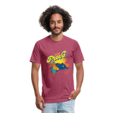 SURF PROVO T-Shirt - heather burgundy