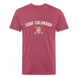 SURF COLORADO VINTAGE T-Shirt - heather burgundy
