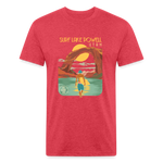 SURF LAKE POWELL T-Shirt - heather red