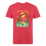 SURF LAKE POWELL T-Shirt - heather red