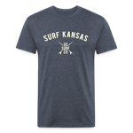 SURF KANSAS VINTAGE T-Shirt - heather navy