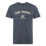 SURF KANSAS VINTAGE T-Shirt - heather navy