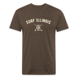 SURF ILLINOIS VINTAGE T-Shirt - heather espresso
