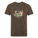 SURF VAN T-Shirt - heather espresso