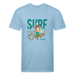 SURF CHICAGO T-Shirt - heather blue