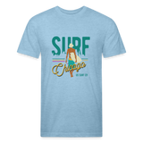 SURF CHICAGO T-Shirt - heather blue