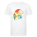 SURF SUNSET T-Shirt - white