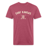 SURF KANSAS VINTAGE T-Shirt - heather burgundy