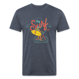 SURF BIKER T-Shirt - heather navy