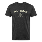SURF ILLINOIS VINTAGE T-Shirt - heather black