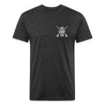 US SURF Co Surf LAKE POWELL 2-sided T-Shirt (dark) - heather black