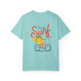 VINTAGE BICYCLE 2-sided Unisex Garment-Dyed T-shirt