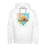 Surf the Buffalo Men’s Premium Hoodie - white