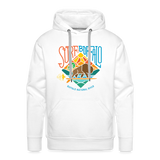 Surf the Buffalo Men’s Premium Hoodie - white