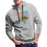 Surf the Buffalo Men’s Premium Hoodie - heather grey