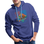 Surf the Buffalo Men’s Premium Hoodie - royal blue