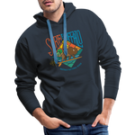 Surf the Buffalo Men’s Premium Hoodie - navy