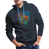 Surf the Buffalo Men’s Premium Hoodie - navy