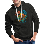 Surf the Buffalo Men’s Premium Hoodie - charcoal grey