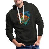 Surf the Buffalo Men’s Premium Hoodie - charcoal grey