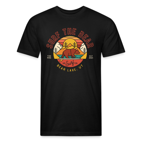 SURF the BEAR T-Shirt - black