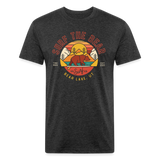 SURF the BEAR T-Shirt - heather black