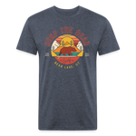 SURF the BEAR T-Shirt - heather navy