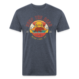 SURF the BEAR T-Shirt - heather navy