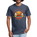 SURF the BEAR T-Shirt - heather navy